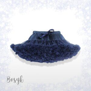 NEW- Tutu Skirt Fluffy - Midnight Blue -Tutu Skirt - Tutus for Baby Girls -Tutus